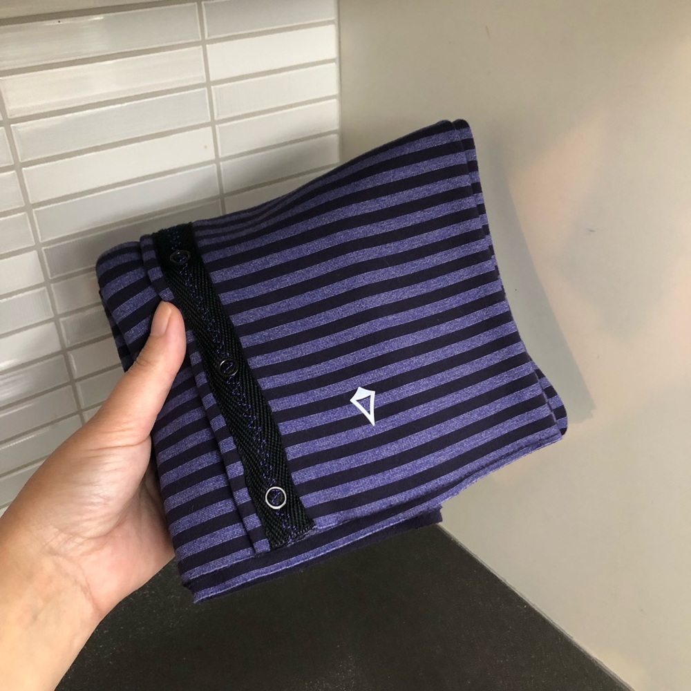 Ivivva purple and navy Village Chill scarf